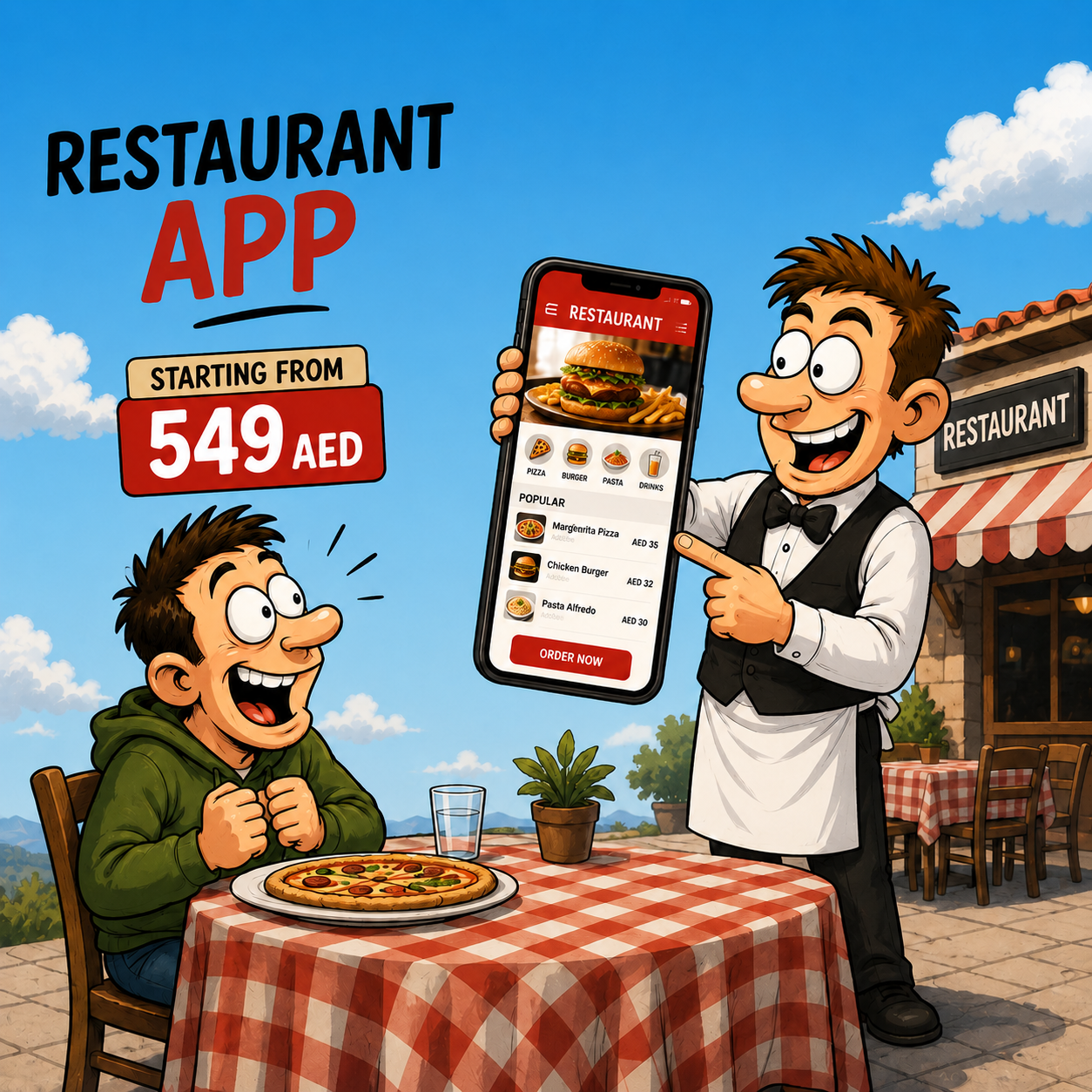 Kurchu Restaurant restaurant app preview